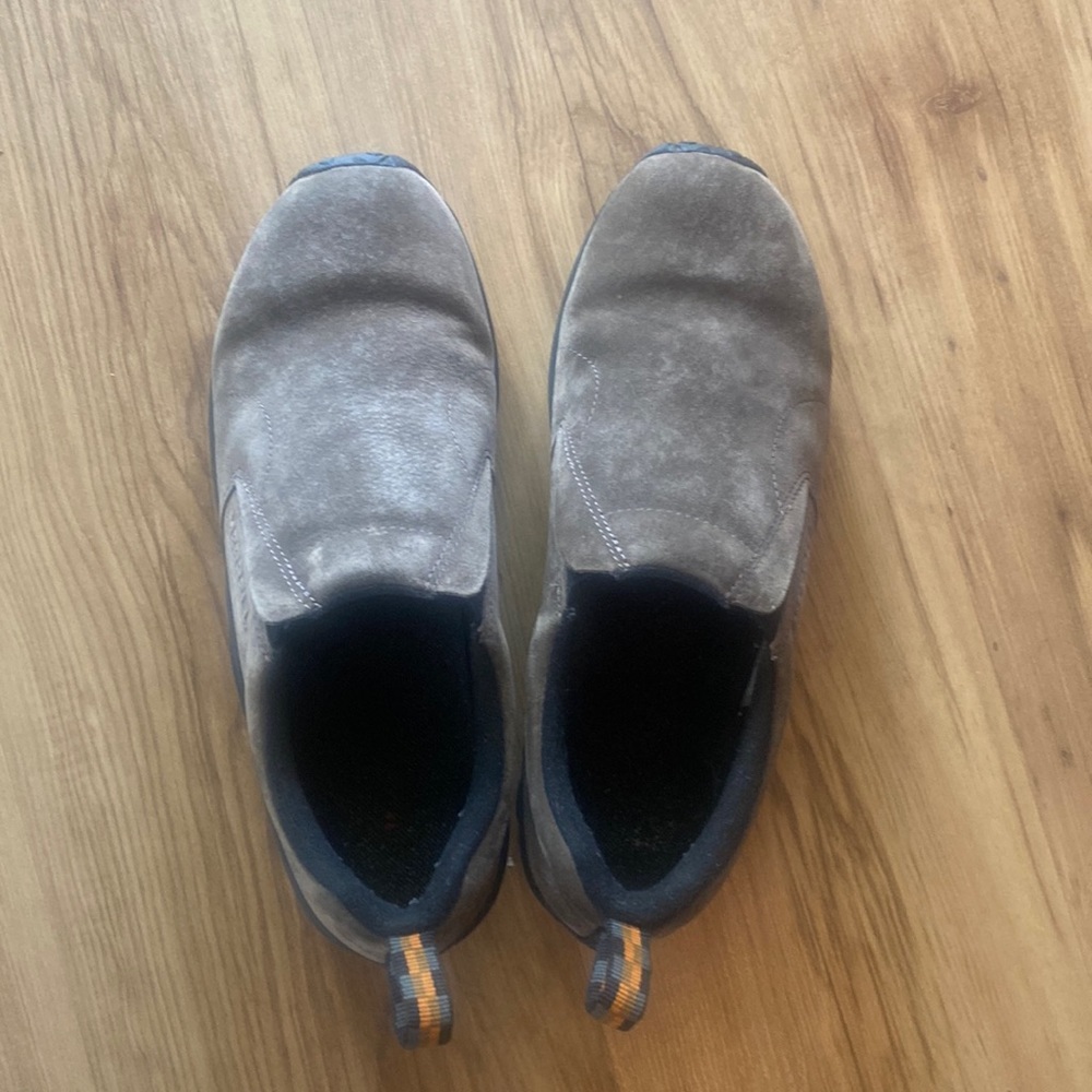 Brown mens Merrell moc
